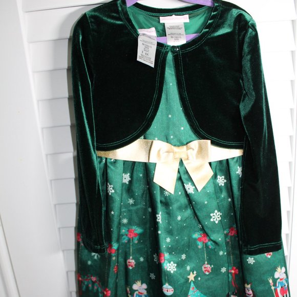 Bonnie Jean Dresses Bonnie Jean Nutcracker Cardigan Dress Little Girls Size 6x Poshmark
